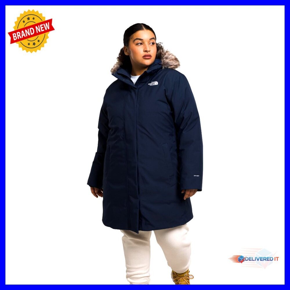Women's Arctic Parka Waterproof Down Jacket Plus Size Winter Coat